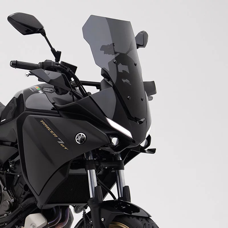 Windshield Deflector High Protection GT, Smoked Transparent - 20-24 Yamaha Tracer 7 / 7 GT