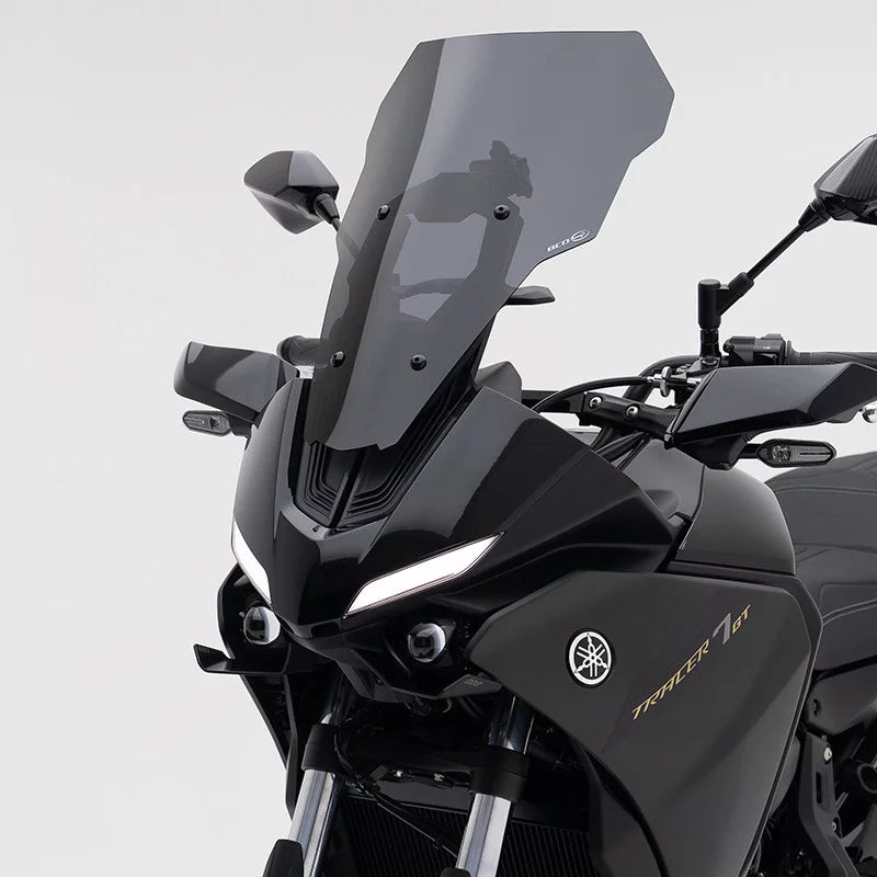 Windshield Deflector High Protection GT, Smoked Transparent - 20-24 Yamaha Tracer 7 / 7 GT