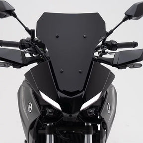 Windshield Deflector Sport, Black Mat - 20-24 Yamaha Tracer 7 / 7 GT