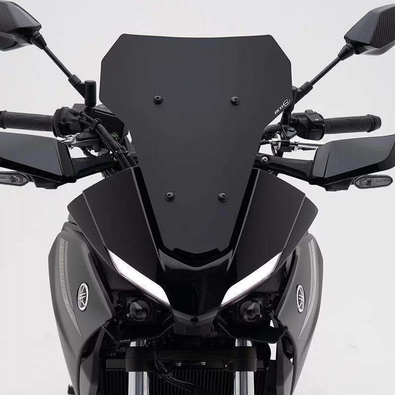 Windshield Deflector Sport, Black Mat - 20-24 Yamaha Tracer 7 / 7 GT