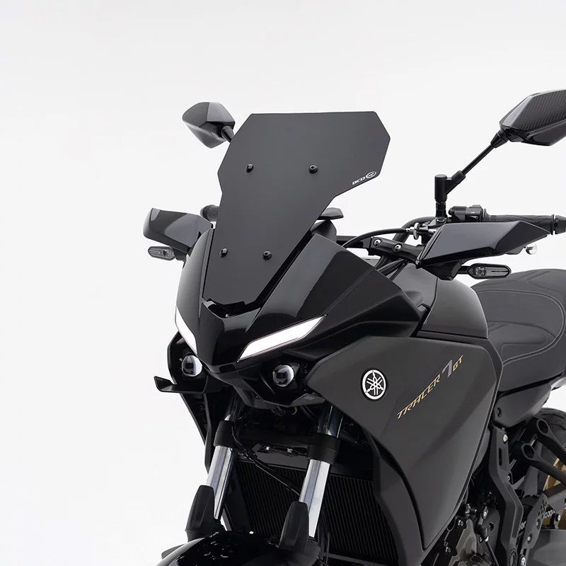 Windshield Deflector Sport, Black Mat - 20-24 Yamaha Tracer 7 / 7 GT